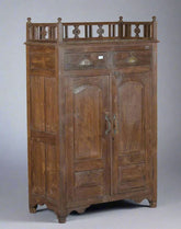 Indian Hand Carved Solid Wood Cabinet D60